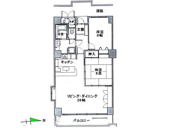 間取り：322000633048