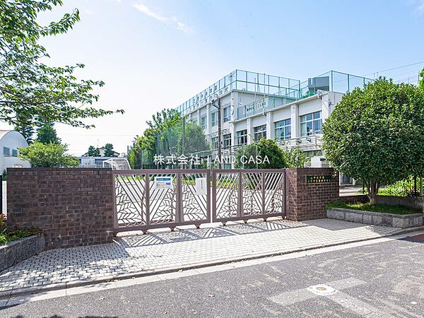 三鷹市立第四中学校まで（800m）