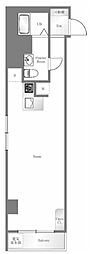 ペガサスマンション恵比寿 ワンルームの間取図画像
