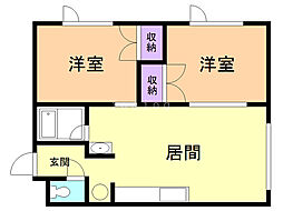 サウスヒル 2階