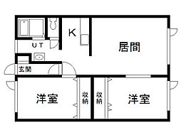 屯山ハイツ 2階