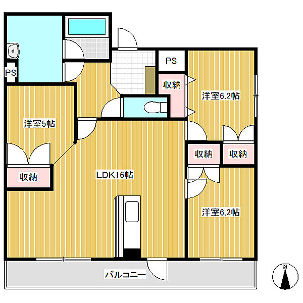 画像2:間取