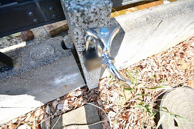 外には洗車やガーデニング・家庭菜園などに便利な外水栓付き