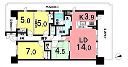 間取図画像 4LDK