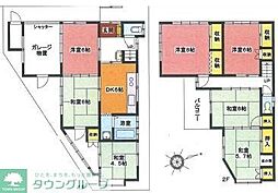 賃貸戸建 7DKの間取り