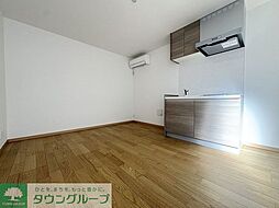 エスカレラ上福岡 2階ワンルームのリビング/ダイニング