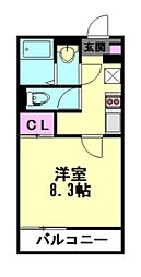 間取図画像 1K