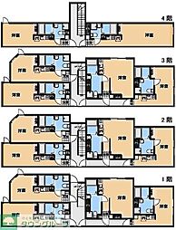 KI-FLAT 高島平 ワンルームの間取図画像