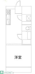 志木住宅 1DKの間取図画像
