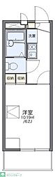 レオパレスドゥジエーム 1Kの間取図画像