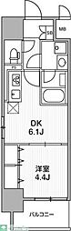 志木市本町5丁目マンション 1DKの間取図画像