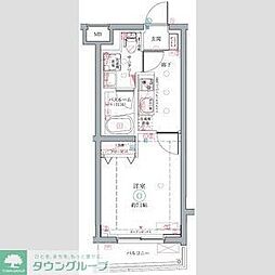 CREVISTA成増2 1Kの間取図画像