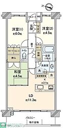 パークホームズ成増マークレジデンス 3LDKの間取図画像