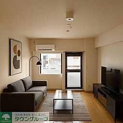 ピュアシティ横浜 5階1Kのリビング/ダイニング