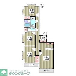 間取図画像 3SDK