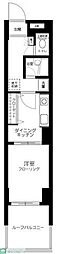ライオンズプラザ伊勢佐木町通り 1DKの間取図画像