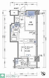 ラティエラ横濱大通り公園 1LDKの間取図画像