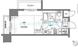 フェニックス横濱関内BAYMARKS 1Kの間取図画像