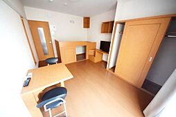 レオパレスアーベントロート 2階1Kのリビング/ダイニング