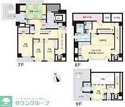 アーク阿佐ヶ谷 7階5SLDKの間取り