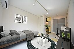 アトリエールそら 201 2階ワンルームのリビング/ダイニング