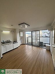 エムアッシュIII 3階2DKのリビング/ダイニング
