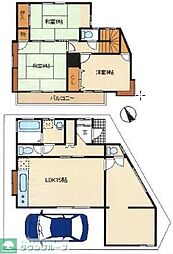昭島戸建 3SLDKの間取り