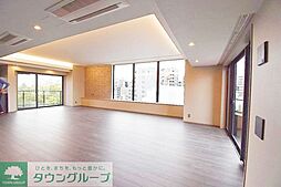 東京メトロ銀座線 表参道駅 徒歩12分の賃貸マンション 4階2SLDKのリビング/ダイニング