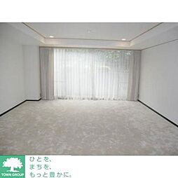 東京メトロ千代田線 代々木上原駅 徒歩6分の賃貸マンション 4階4LDKのリビング/ダイニング