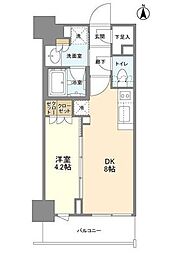 東京メトロ南北線 白金高輪駅 徒歩5分の賃貸マンション 3階1LDKの間取り