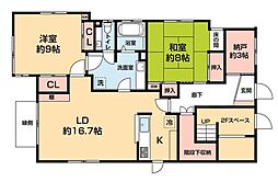 京王井の頭線 永福町駅 徒歩9分の賃貸一戸建て 1階2SLDKの間取り