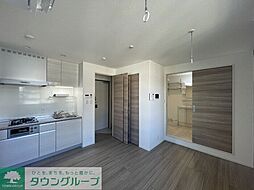 JR山手線 恵比寿駅 徒歩7分の賃貸アパート 3階1DKのリビング/ダイニング