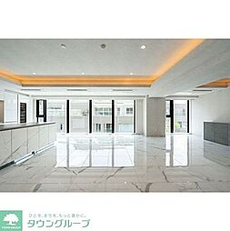 東京メトロ南北線 白金台駅 徒歩11分の賃貸マンション 4階2LDKのリビング/ダイニング