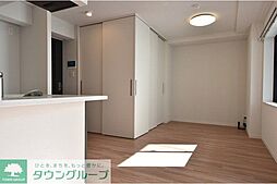 東急東横線 都立大学駅 徒歩13分の賃貸マンション 1階2LDKのリビング/ダイニング