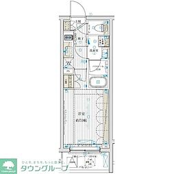 ブライズ笹塚 1Kの間取図画像