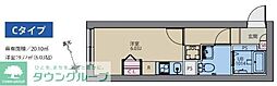 CITY WALK永福町 ワンルームの間取図画像