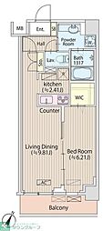 SASAZUKATODAY 1LDKの間取図画像