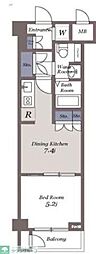 ドゥーエ参宮橋 1DKの間取図画像
