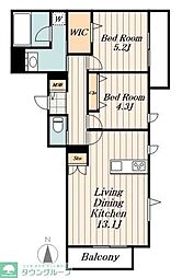 Ｍ　Ｃｏｎｄｏ 103 1階2LDKの間取り