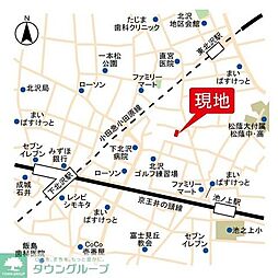 グランファーロ下北沢 403 4階1Kの室内