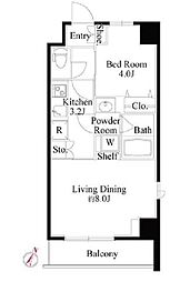 GRAN　PASEO笹塚 4階1LDKの間取り