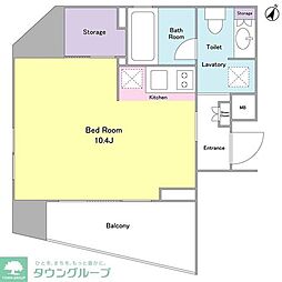 間取図画像 ワンルーム