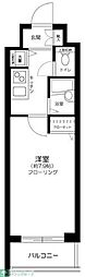 メインステージ野方駅前 1Kの間取図画像