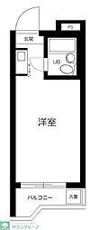 メゾン・ド・エール ワンルームの間取図画像