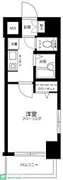 プレール代々木公園弐番館 1Kの間取図画像