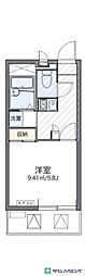 イキ西新宿 1Kの間取図画像