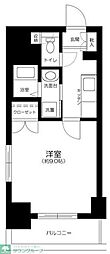フレールK&Y 1Kの間取図画像