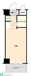 ライオンズマンション新宿御苑前 ワンルームの間取図画像