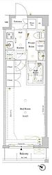 ルクレ高円寺アジールコート 1Kの間取図画像