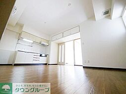 JR埼京線 北赤羽駅 徒歩4分の賃貸マンション 1階2LDKのリビング/ダイニング